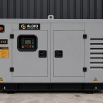 90 kVA diesel generator - view 1